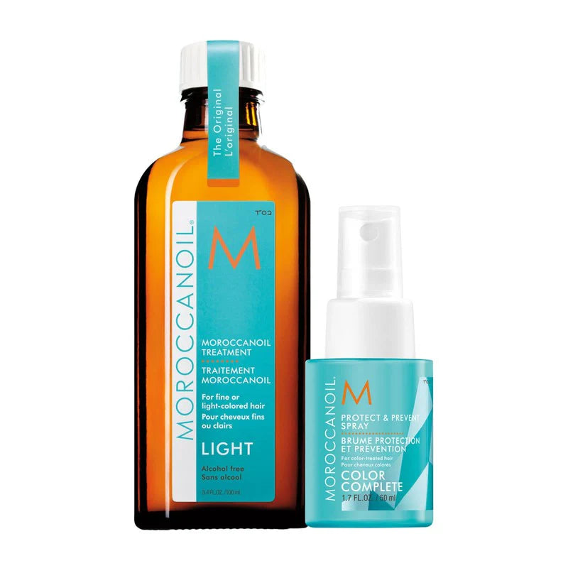 Moroccanoil Protect & Shine Light Set